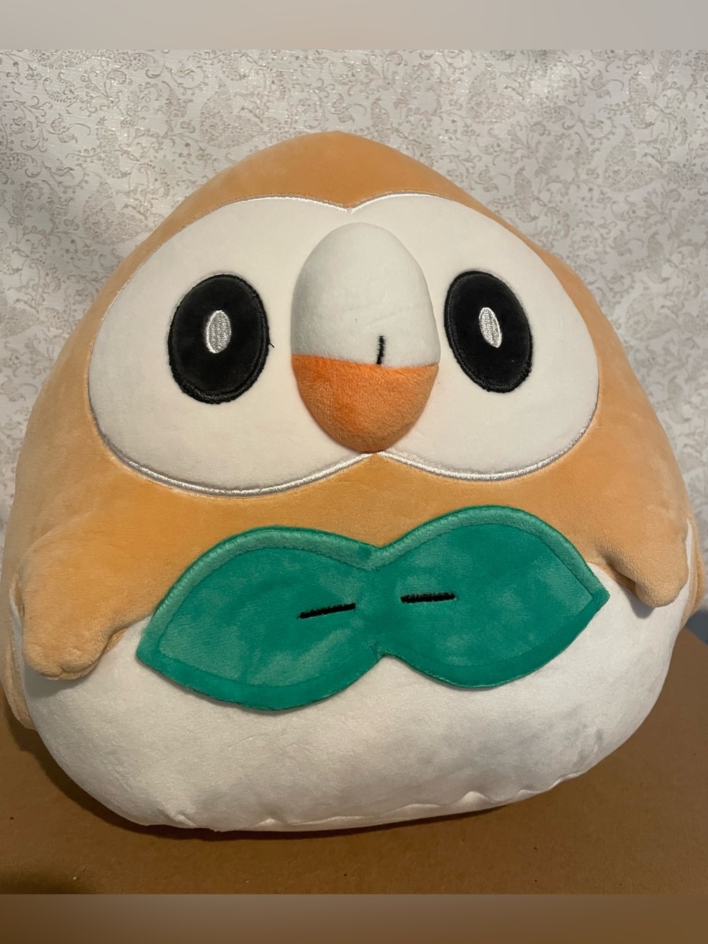 Pokémon x Squishmallows Rowlet Owl Plush 10” Soft Adorable Giftable NEW